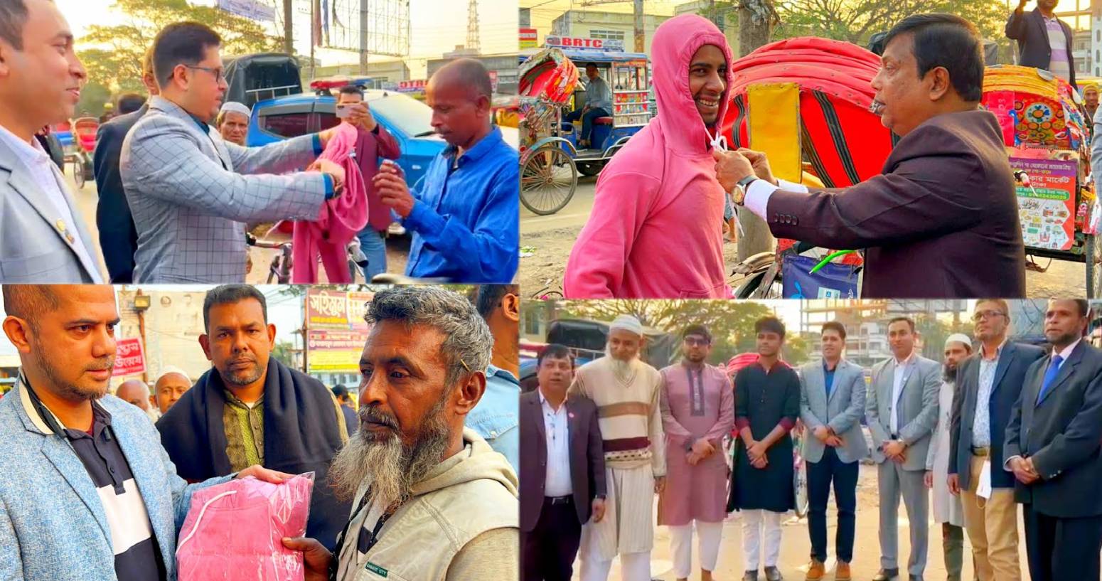 চাঁদপুরে সহস্রাধিক অসহায়দের মাঝে সাইরেন এর উষ্ণ উপহার বিতরণ