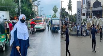 চাঁদপুরে শৃঙ্খলা ফেরাতে শিক্ষার্থীদের নানা তৎপরতা