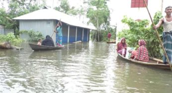 চাঁদপুরের দু’উপজেলার লক্ষাধিক বাসিন্দা সপ্তাহ ধরে পানিবন্দি