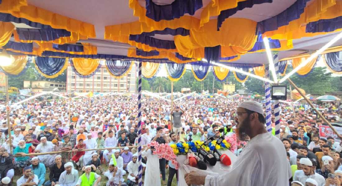 আমরা চাঁদাবাজ ও সন্ত্রাসমুক্ত বাংলাদেশ চাই: সৈয়দ ফয়জুল করীম