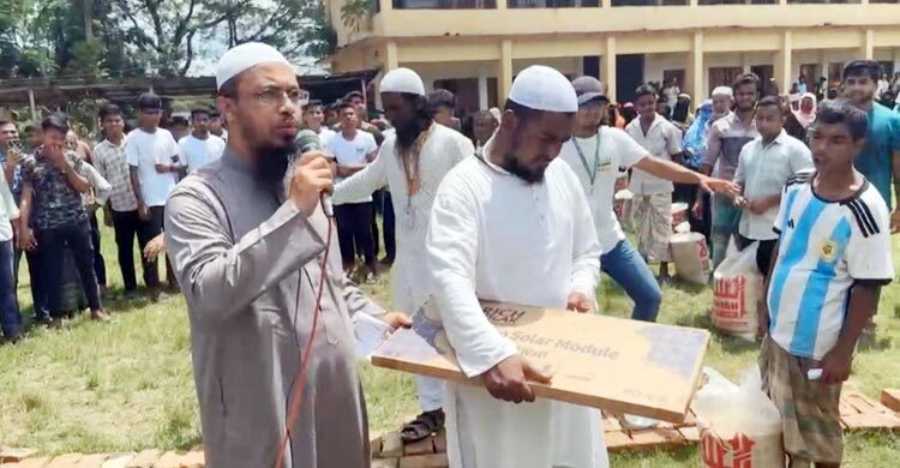 বন্যায় নিহতদের পরিবারকে স্থায়ী ইনকামের বন্দোবস্ত করা হবে : শায়খ আহমাদুল্লাহ