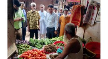 মতলব উত্তরে দ্রব্যমূল্য নিয়ন্ত্রণে বাজার মনিটরিং