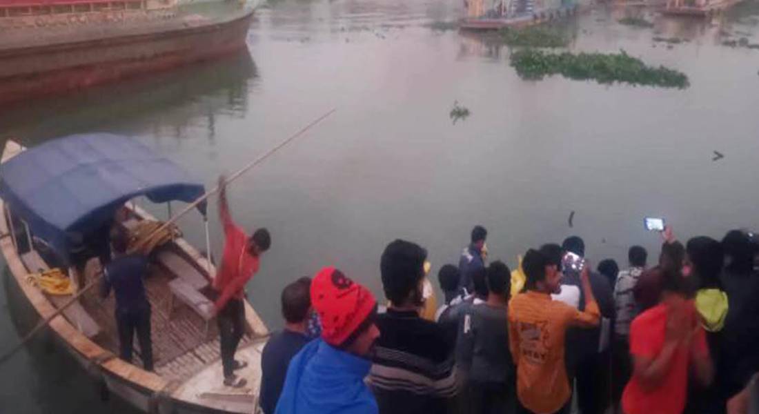 মতলব উত্তরে ধনাগোদা নদী থেকে অজ্ঞাত ব্যক্তির লা-শ উদ্ধার