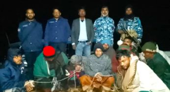 মেঘনায় ৫০ মণ জাটকা জব্দ, আটক ৯