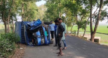 কচুয়ায় মালবাহী কাভার্ডভ্যানের চাপায় ডাকাত সদস্য নিহত