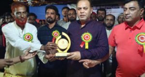 মতলবে পার্টি অফিসের নামে সরকারি গাছ কর্তন