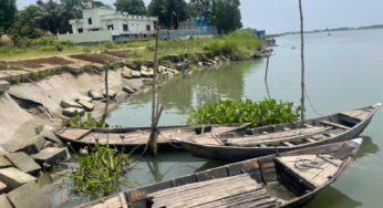 মতলবে স্থায়ী প্রতিরক্ষা নদী তীরে ব্যাপক ধস, এলাকাবাসীর মাঝে আতঙ্ক