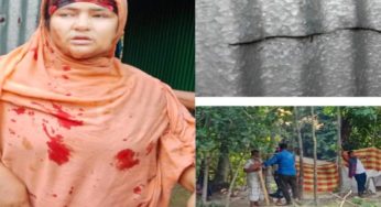 চাঁদপুর সদর হানারচরে বিরোধের জেরে নারীসহ তিনজনকে কু*পি*য়ে জখম