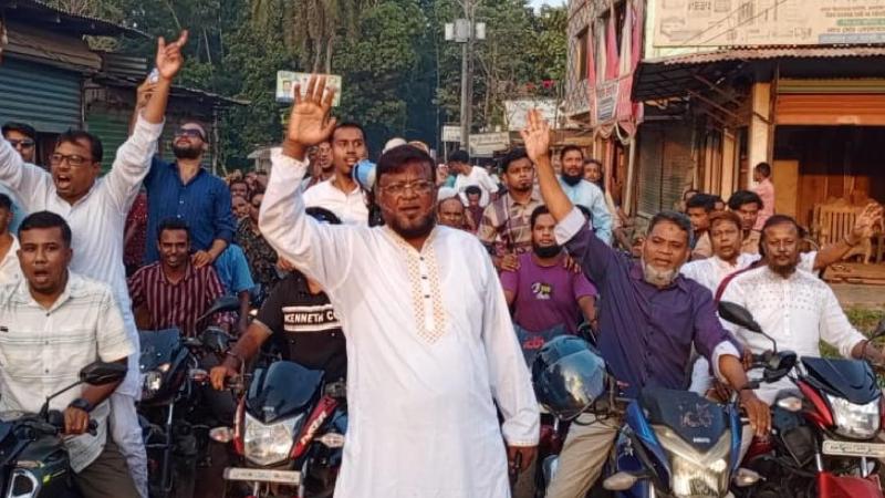 রূপসা উত্তরে এম এ হান্নানের পক্ষে শোডাউন ও গণমিছিল রূপসা উত্তরে এম এ হান্নানের পক্ষে শোডাউন ও গণমিছিল