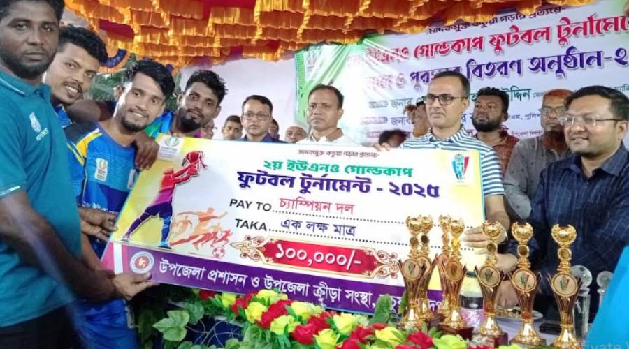 খেলাধুলার মাধ্যমে মাদক মুক্ত সমাজ গঠনে সকলের সহযোগিতা চাই: এসপি