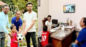 মতলবের ক্ষুধে ফুটবলার সোহানের স্বপ্নপূরণে পাশে যুব ও ক্রীড়া উপদেষ্টা