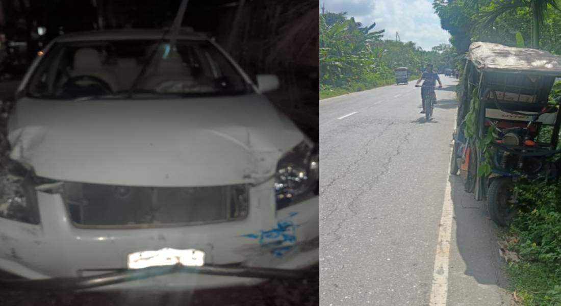 ফরিদগঞ্জে প্রাইভেটকারের ধাক্কায় আহত ১২