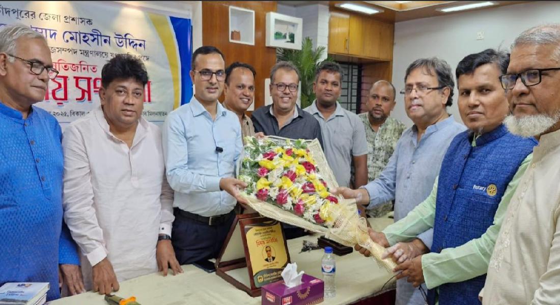 আমি সরকারের কাছে চাঁদপুরের উন্নয়নের সম্ভাবনা তুলে ধরেছি