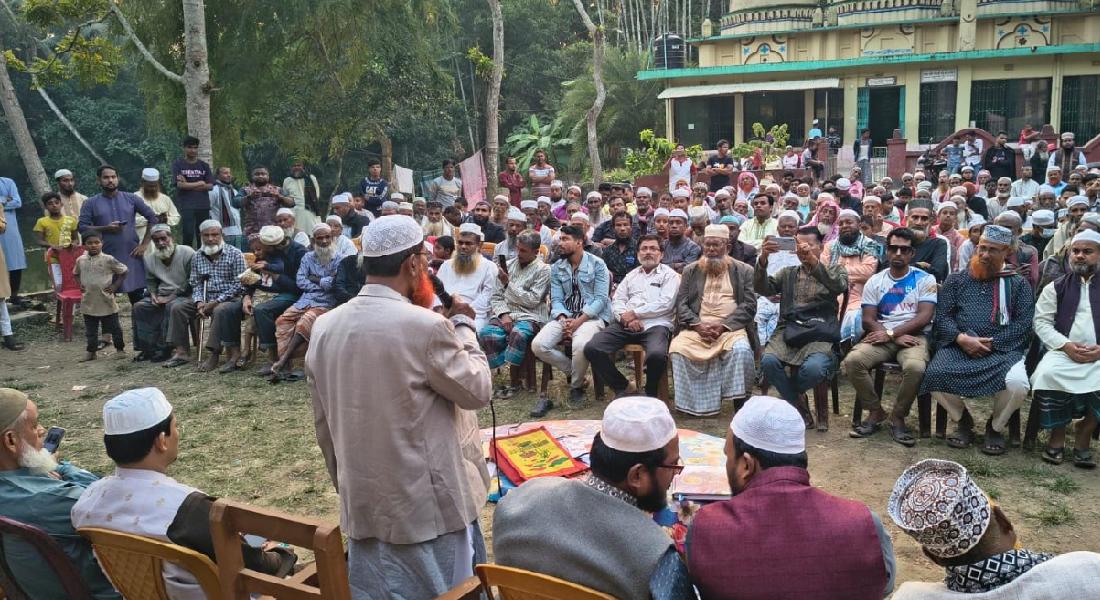 ফরিদগঞ্জে জামায়াতের ওয়ার্ড নির্বাচনী সমাবেশ