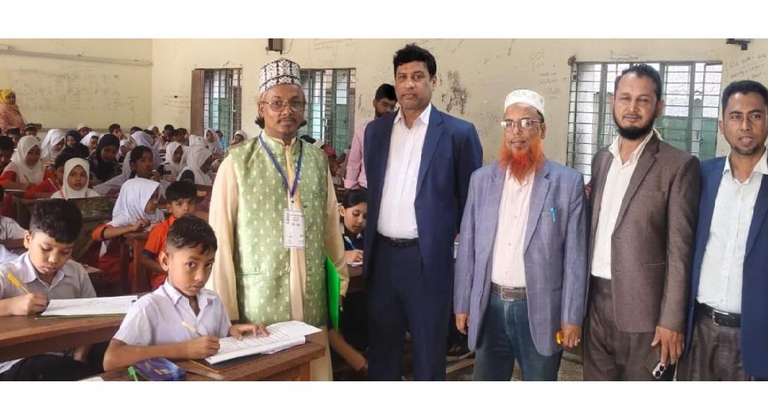 কচুয়ায় কিন্ডারগার্ডেন এশোসিয়েশনের বৃত্তি পরীক্ষা সম্পন্ন