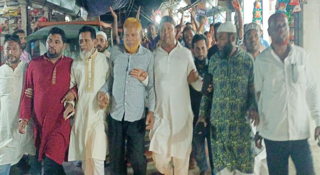 মতলবে ছেংগারচর পৌর বিএনপির জাতীয় বিপ্লব ও সংহতি দিবস পালন