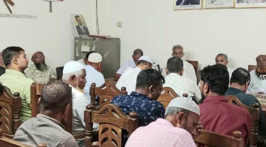 বিভিন্ন ট্রেড ইউনিয়ন শ্রমিক নেতৃবৃন্দের সাথে জেলা শ্রমিক দলের মতবিনিময় সভা