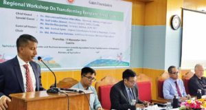 ধান কাটার সহযোগিতায় হটলাইন চালু