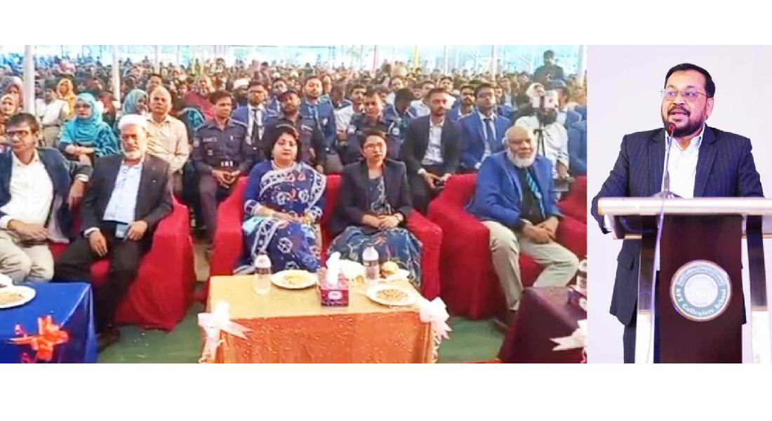 জমকালো আয়োজনে কেএফটি কলেজিয়েট স্কুলের পুরস্কার বিতরণ