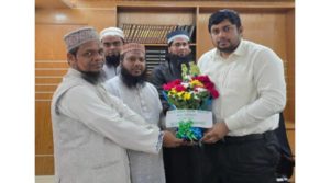 মতলব দক্ষিণে নবাগত ইউএনও’র সাথে শুভেচ্ছা বিনিময়