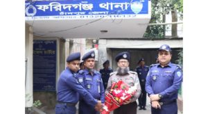 ফরিদগঞ্জ থানায় হঠাৎ পরিদর্শনে চাঁদপুরের নবাগত এসপি