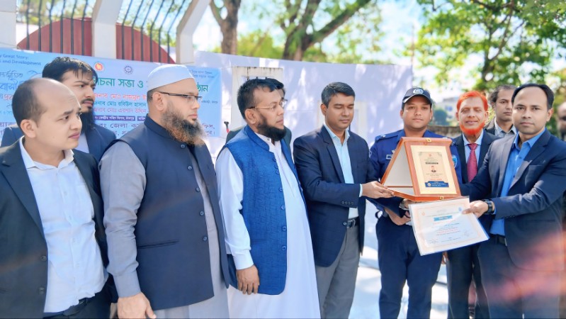 চাঁদপুরে সর্বোচ্চ রেমিট্যান্সে শীর্ষে জনতা ব্যাংক পিএলসি নতুন বাজার শাখা