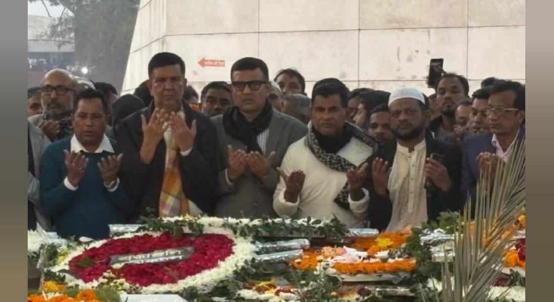 দেশনেত্রী খালেদা জিয়ার সমাধিতে মোস্তফা খান সফরীসহ নেতৃবৃন্দের শ্রদ্ধা