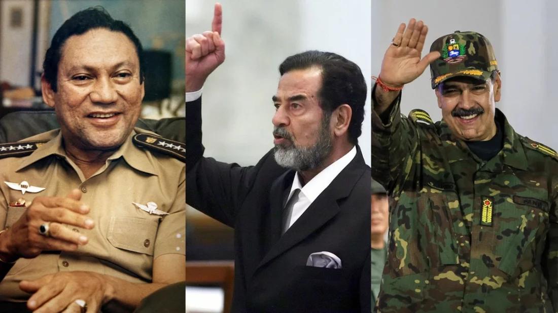 মার্কিন থাবা: ইরাকের সাদ্দাম ও পানামার নরিয়েগার সঙ্গে যুক্ত হলেন মাদুরো