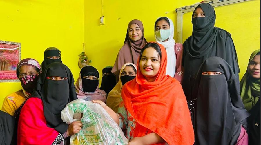 চাঁদপুরে সুবিধাবঞ্চিত পরিবারের মাঝে বিজয়ীর ইফতার বিতরণ