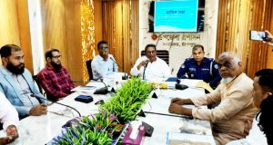 চাঁদপুরে পুলিশ লাইনে স্মৃতি স্মারক ‘চেতনায় মুক্তিযুদ্ধ’ ভাস্কর্য