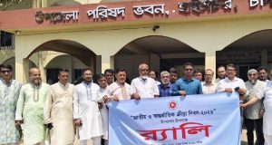 নয়ানী সপ্রাবিতে ক্রীড়া প্রতিযোগিতার পুরস্কার বিতরণ