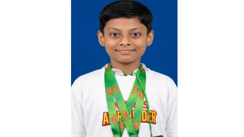 চাঁদপুরের প্রতিভাবান শিশু বিক্রম আদিত্য দাসের অনন্য অর্জন