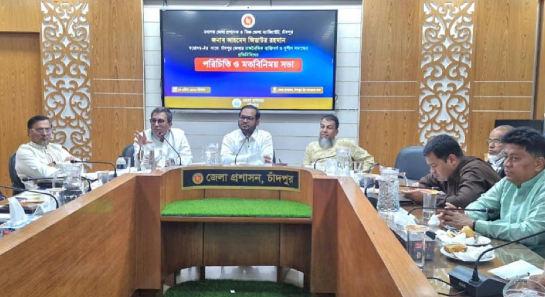 সরকারি অনুমতি ছাড়া কোনোভাবেই বালু উত্তোলনের সুযোগ নেই: ডিসি