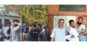 হাইমচর সরকারি মহাবিদ্যালয়ের শিক্ষার্থীদের সাথে চেয়ারম্যানের মতবিনিময়