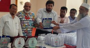 রয়মনেন নেছা মহিলা ডিগ্রি কলেজে পরীক্ষার্থীদের দোয়া