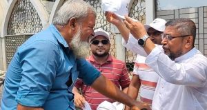 পুরাণবাজারে পুলিশের মাদকবিরোধী ব্লকরেইড : আটক ১