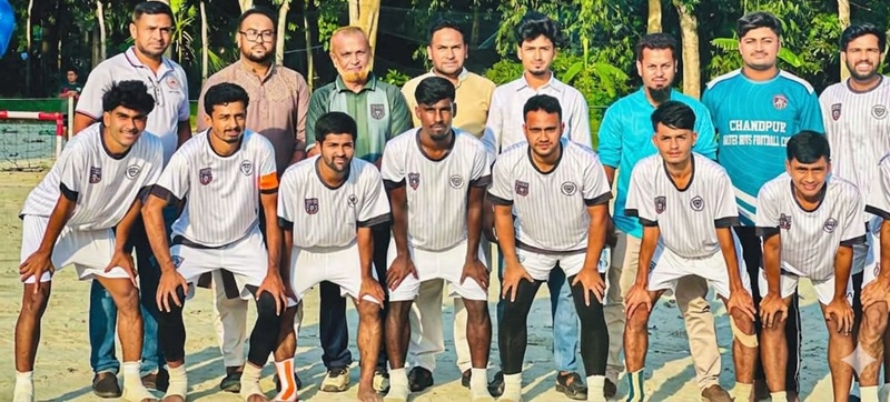 একুশে ক্লাব মিনিবার ফুটবল টুর্নামেন্ট ২০২৬-এ চ্যাম্পিয়ন চাঁদপুর আউটার বয়েজ ফুটবল ক্লাব একুশে ক্লাব মিনিবার ফুটবল টুর্নামেন্ট ২০২৬-এ চ্যাম্পিয়ন চাঁদপুর আউটার বয়েজ ফুটবল ক্লাব