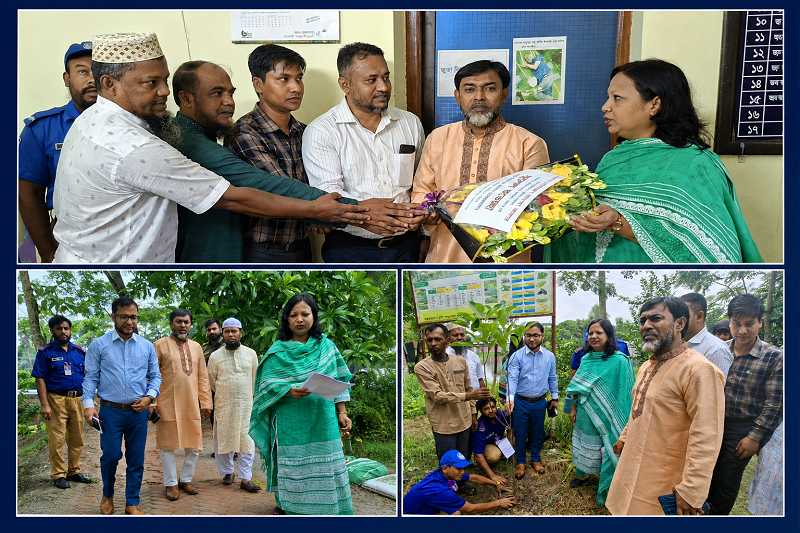 স্থানীয় সরকার উপ-পরিচালকের বাকিলা ইউনিয়ন পরিষদ পরিদর্শন