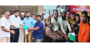 মতলবে অটো রিকশা চালকদের সড়ক অবরোধ