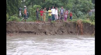 চাঁদপুর হাইমচরে মেঘনার গর্ভে বিলীন হচ্ছে চরাঞ্চল